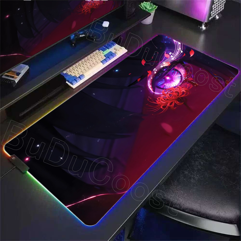 Alfombrilla de escritorio RGB, - Desk Setup Gaming Pc reseña y precio