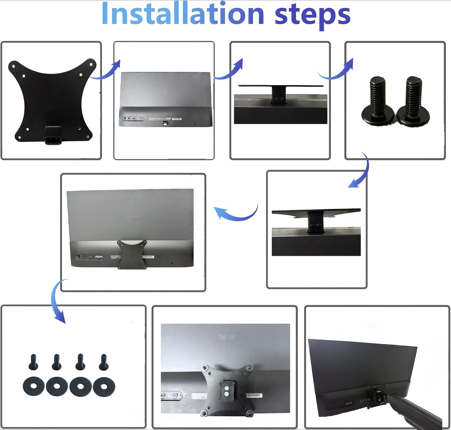 Nuevo adaptador VESA para Xiao - Desk Setup Monitor Arm reseña y precio