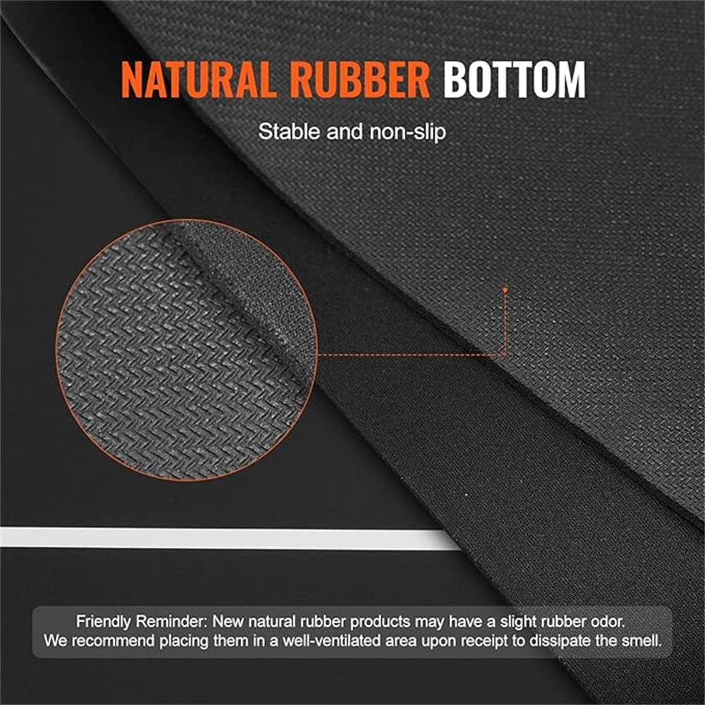 Mantel redondo de goma, tapete - Rubber Mat Desk reseña y precio