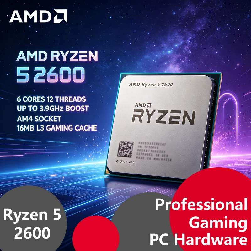 Procesador AMD Ryzen 5 2600 Tr - Amd Cpu Ryzen 5 reseña y precio