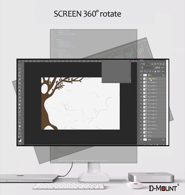 Soporte de Escritorio para Mon - Desk Setup Monitor Arm reseña y precio